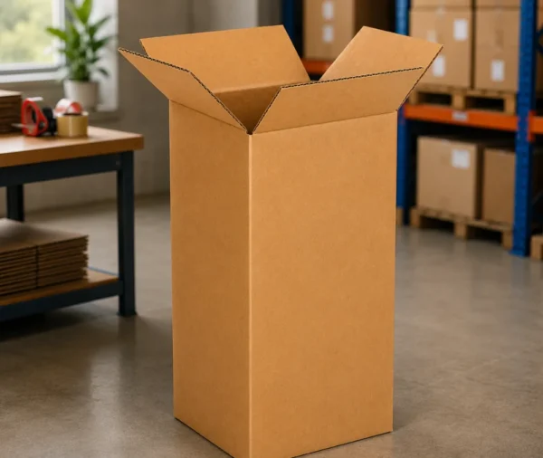 Tall Corrugated Shipping Box