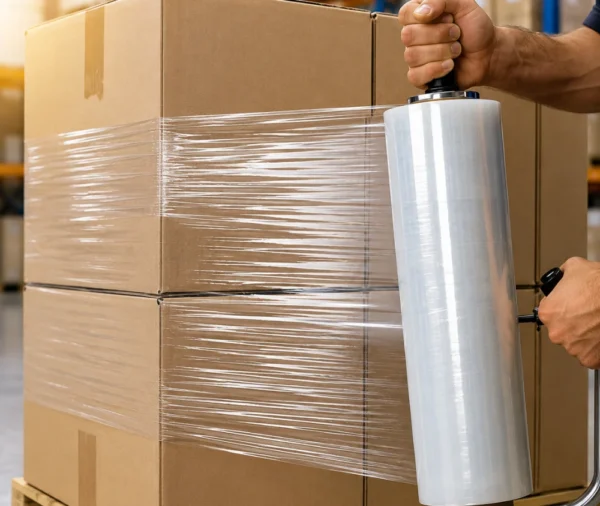Manual Grade Stretch Wrap Film Roll