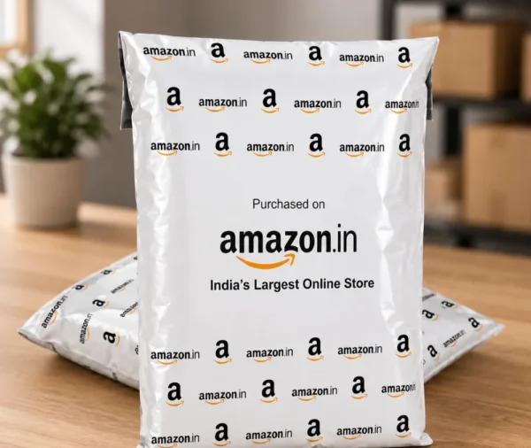 Amazon Printed Grey Courier bags