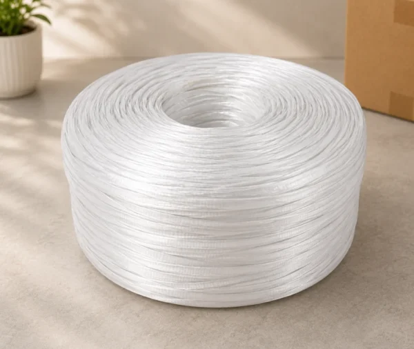 White PP Packing Twine Roll