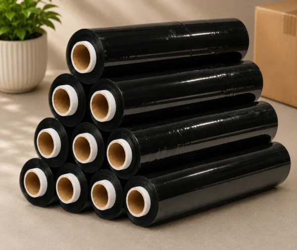 Black Hand Stretch Wrap Film