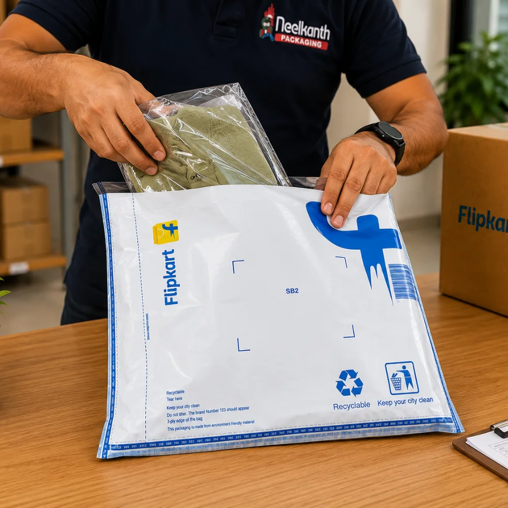 Custom Printed E-Commerce Courier Bags - Image 2